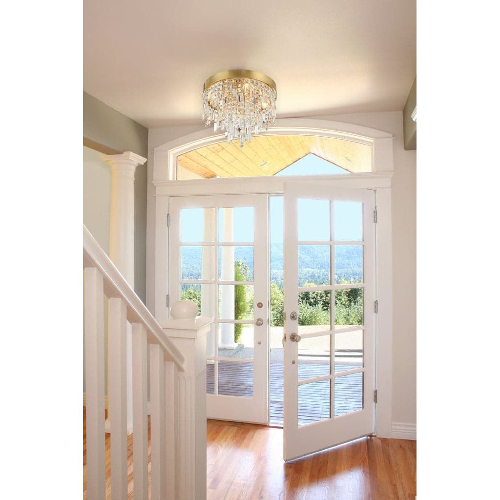 Winfield 4 Light Ceiling Mount-Crystorama Lighting Company-CRYSTO-WIN-213-GA-CL-MWP-Flush Mounts-3-France and Son