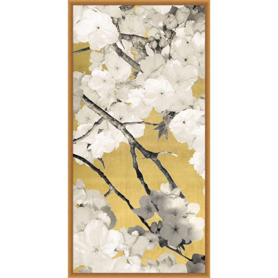 Wall Art Gold Bloom Triptych 1