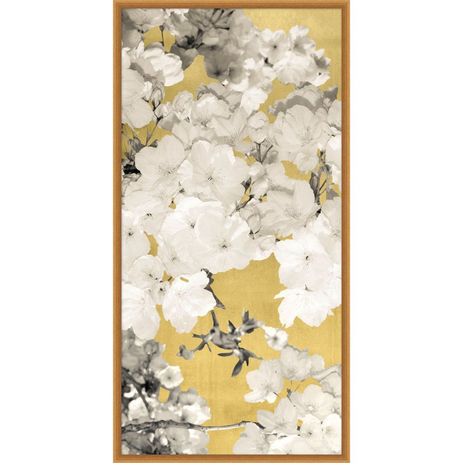 Wall Art Gold Bloom Triptych 2