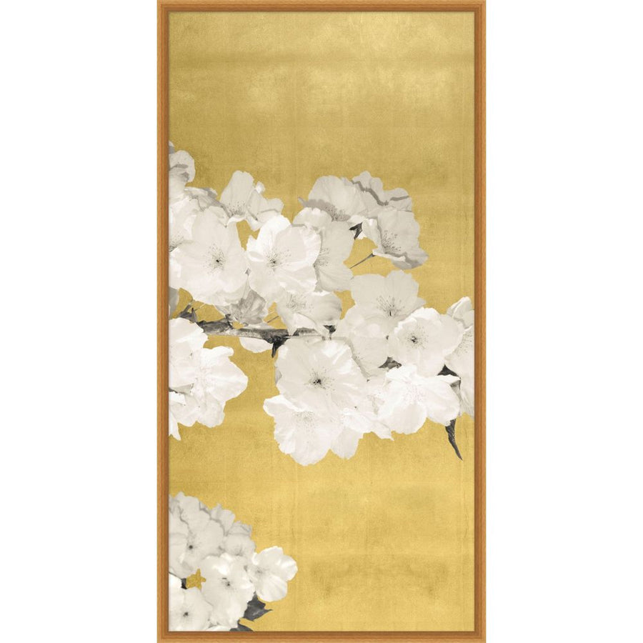 Wall Art Gold Bloom Triptych 3