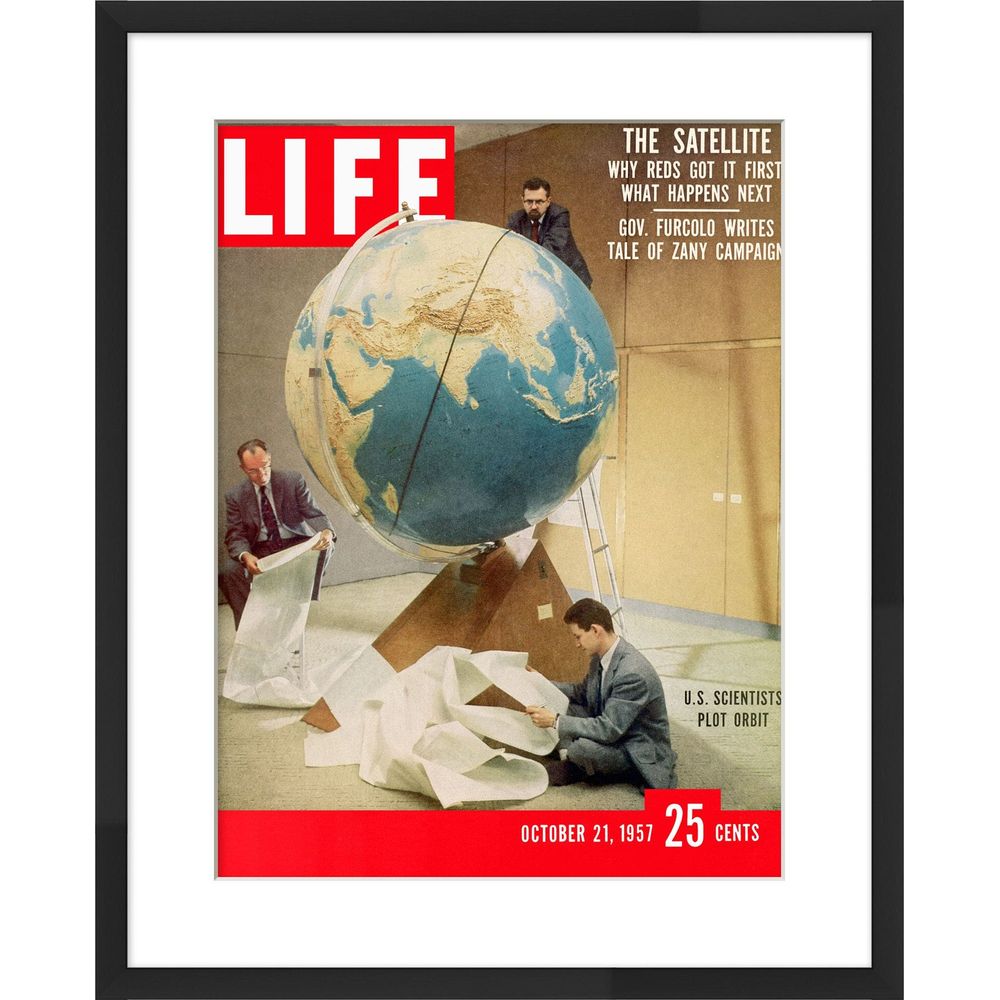 Wall Art LIFE Cover- October 21, 1957