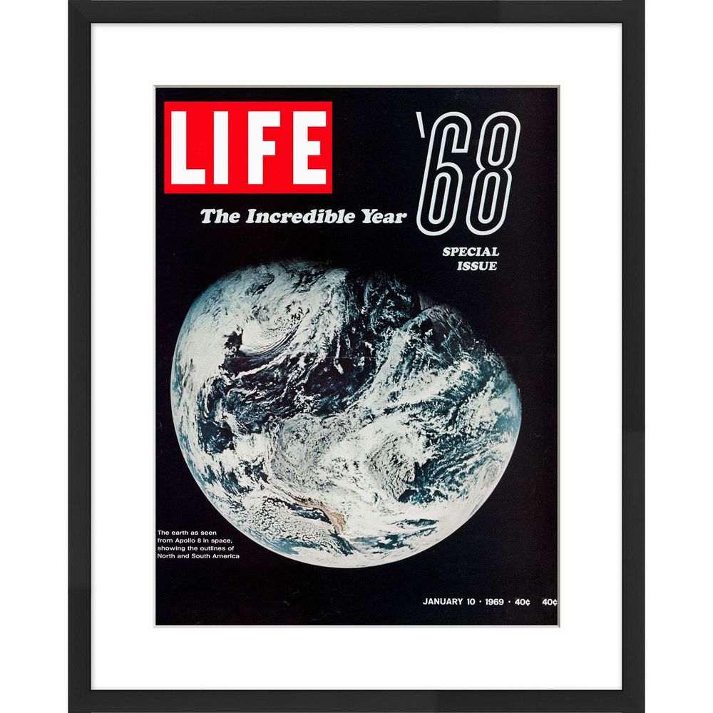 Wall Art LIFE Cover- January 10, 1969
