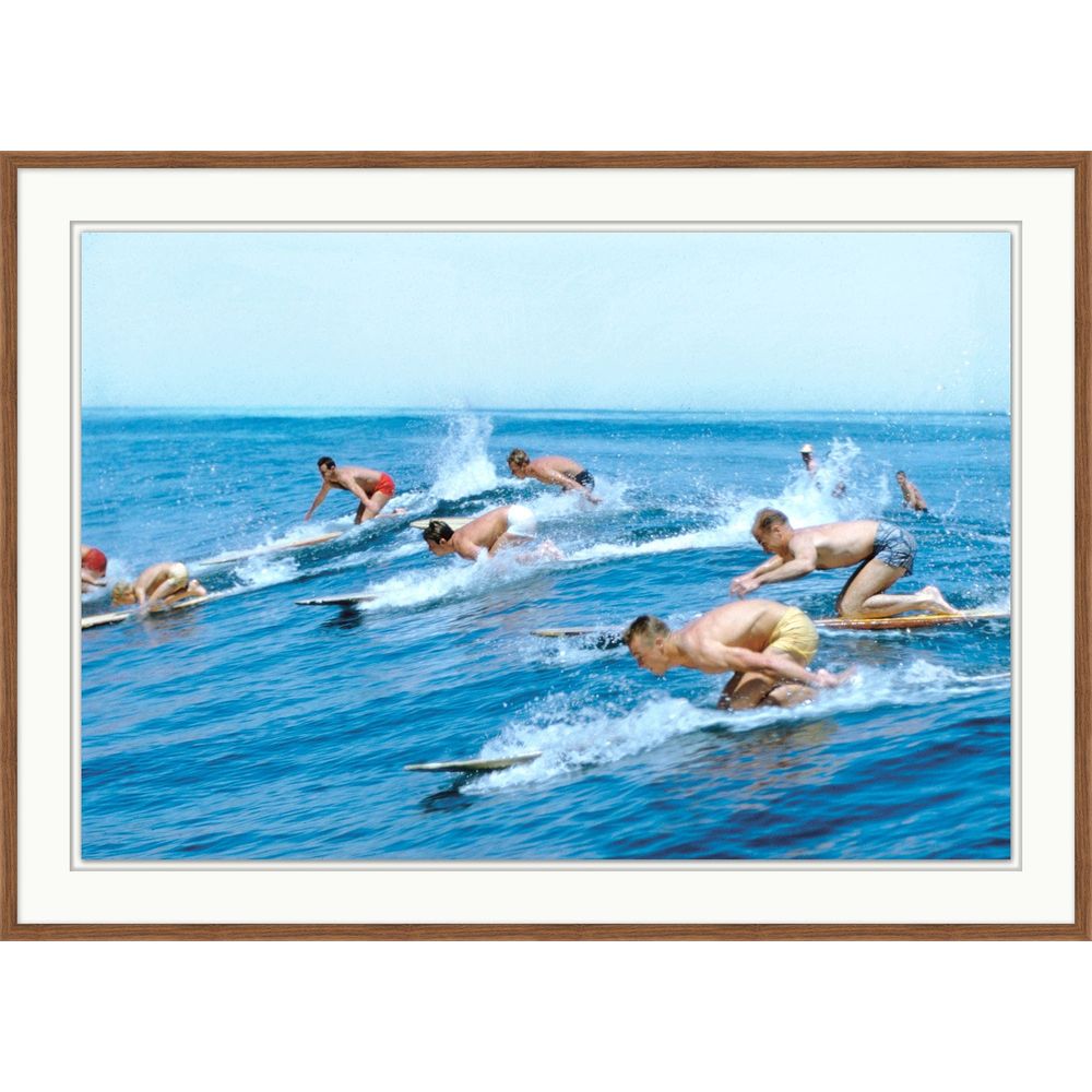 Wall Art Vibrant Surfing
