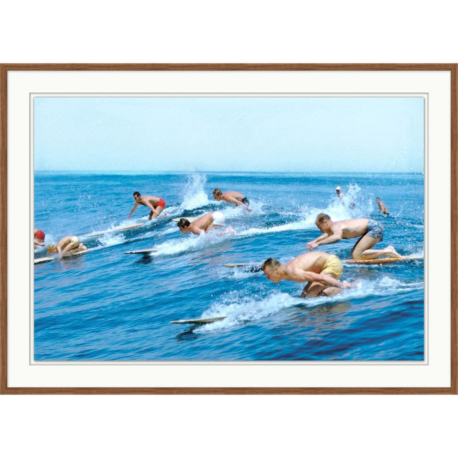 Wall Art Vibrant Surfing