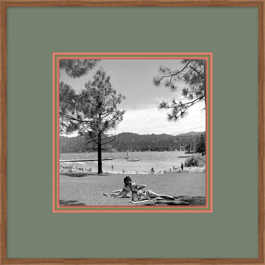 Wall Art Just Two Gals and a Gorgeous Lake Day