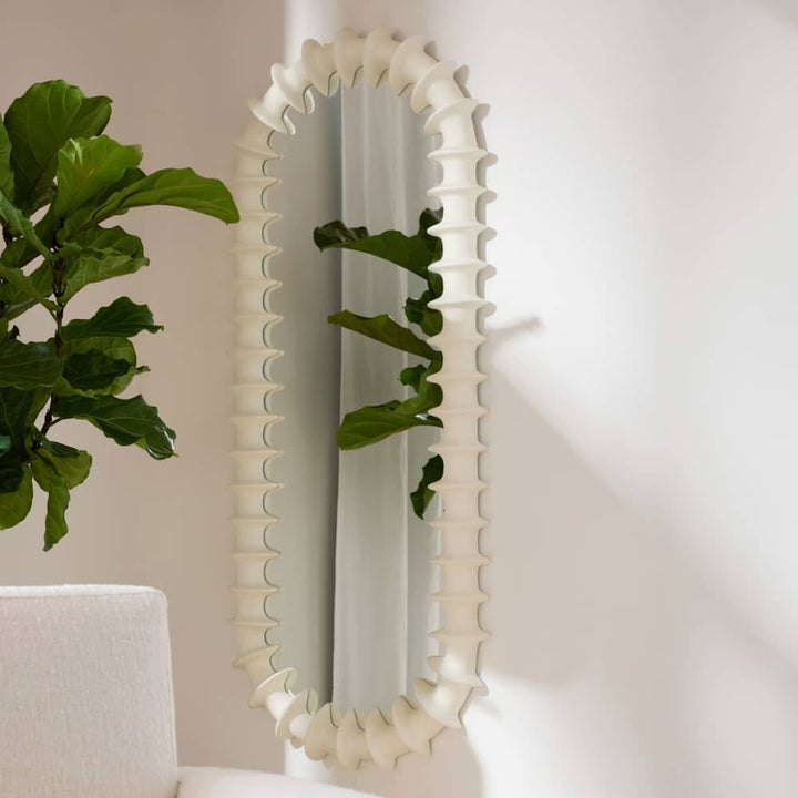 Mirrors Morris Floor Mirror - White
