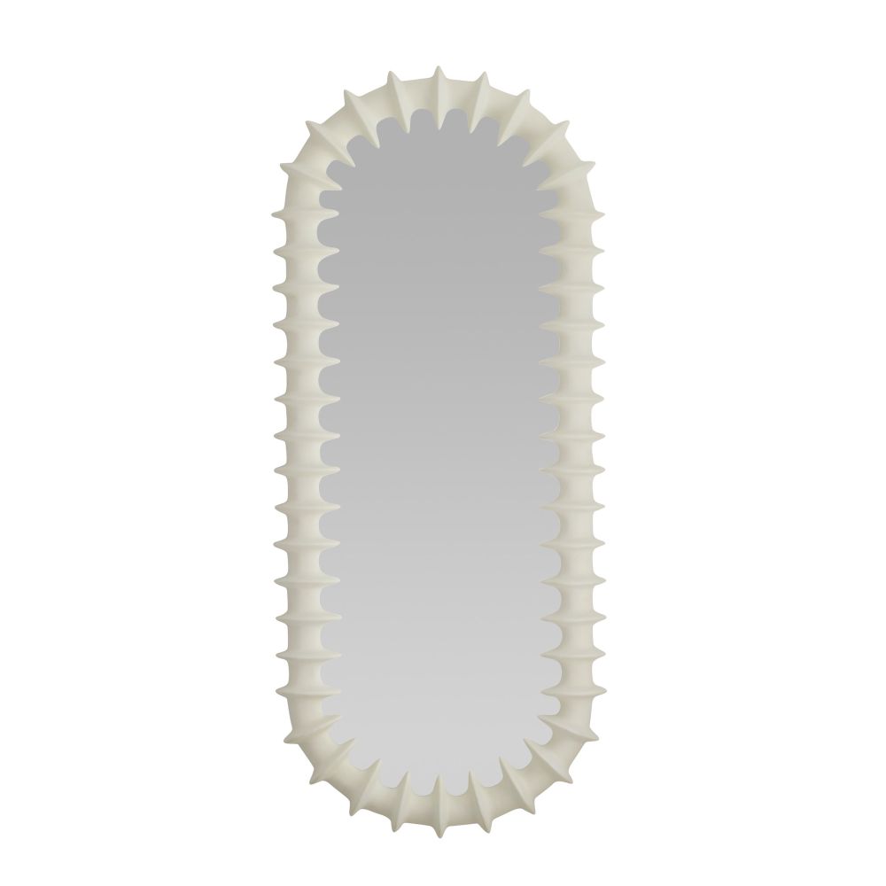 Morris Floor Mirror - White