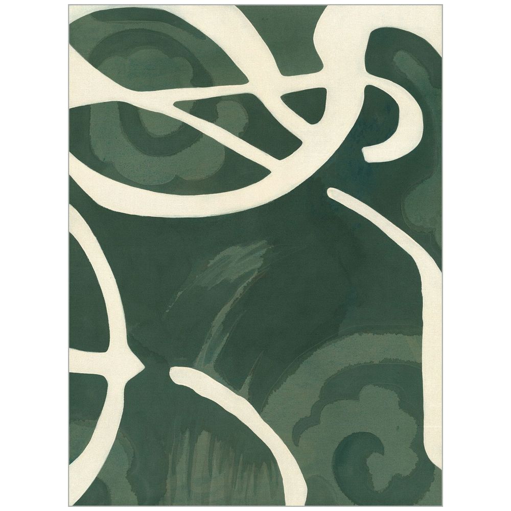 Wall Art Emerald Flow 2