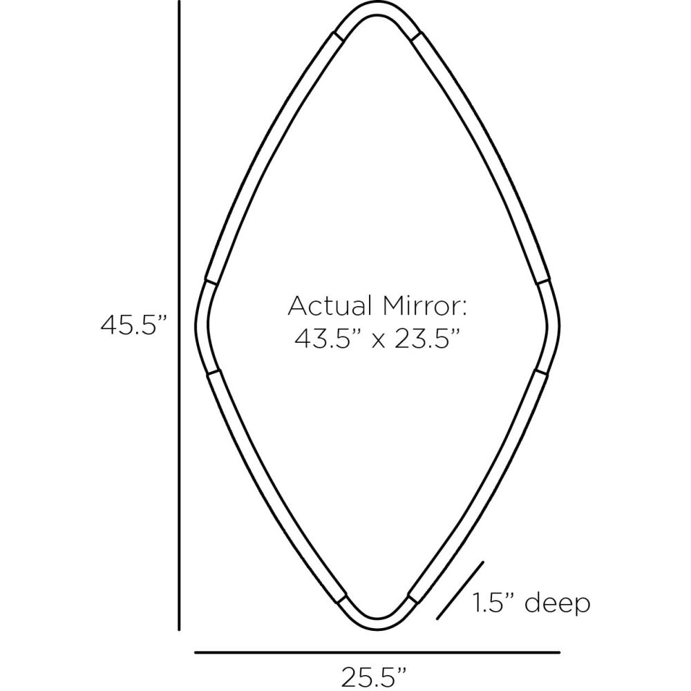 Rivano Mirror - Black