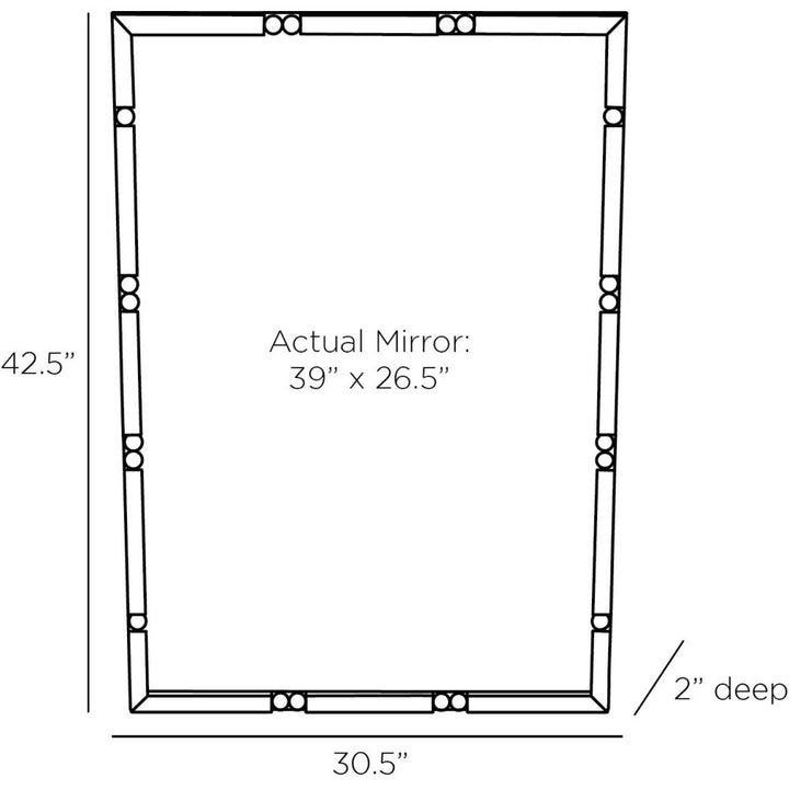 Anayka Mirror - Black