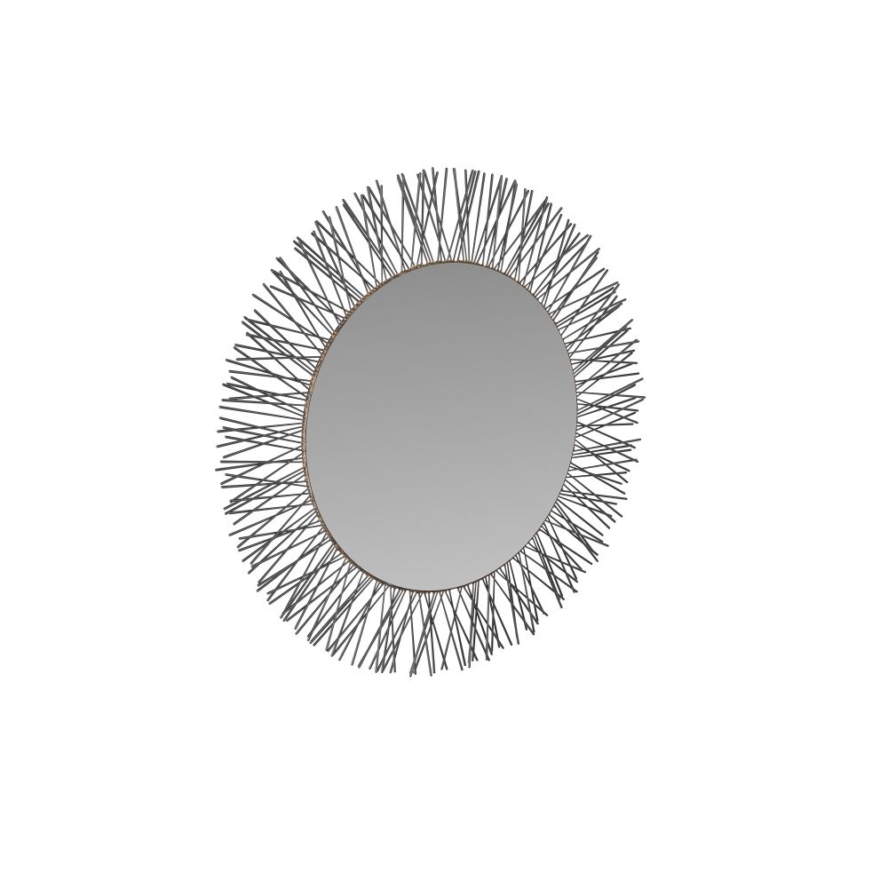 Mirrors Zeke Mirror - Black