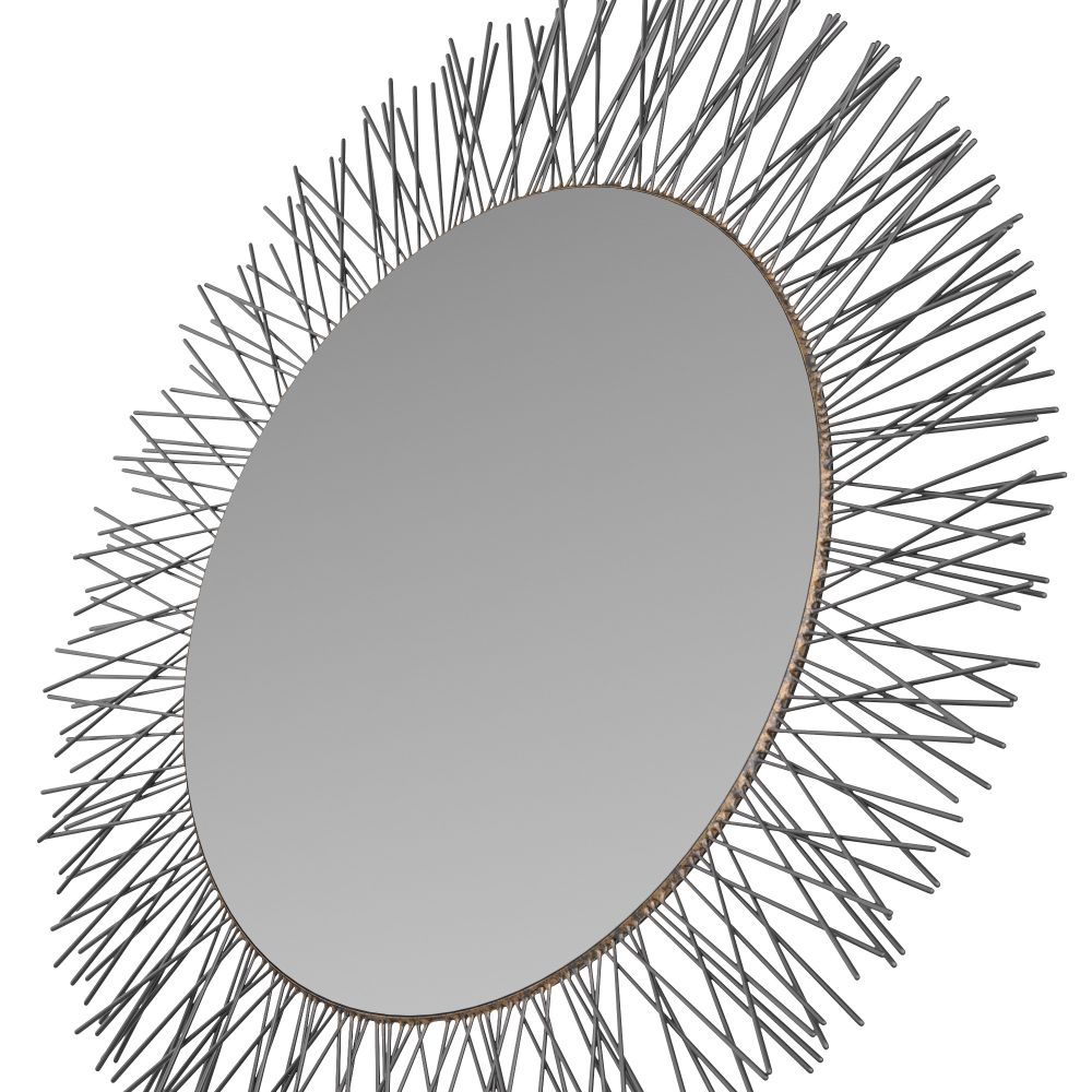 Mirrors Zeke Mirror - Black