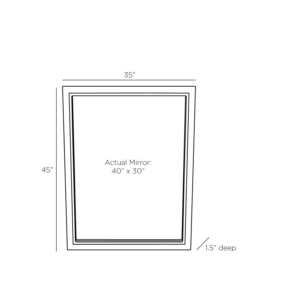 Yamilex Mirror - Black