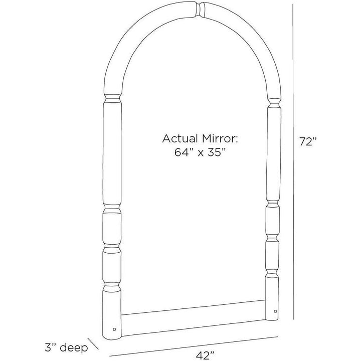 Harper Floor Mirror