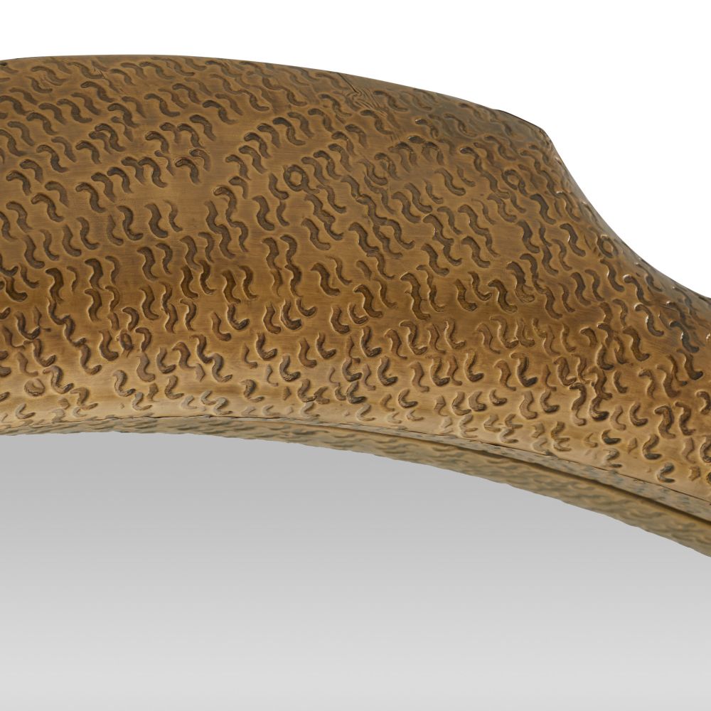 Leland Floor Mirror - Gold