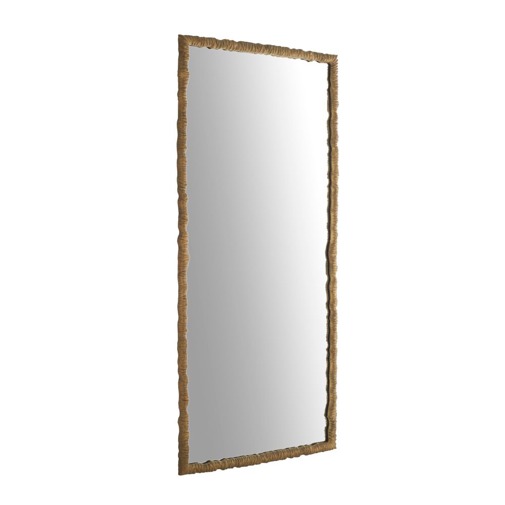 Allegra Floor Mirror - Gold