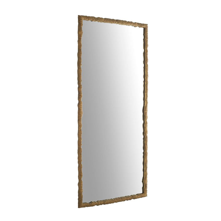 Allegra Floor Mirror - Gold