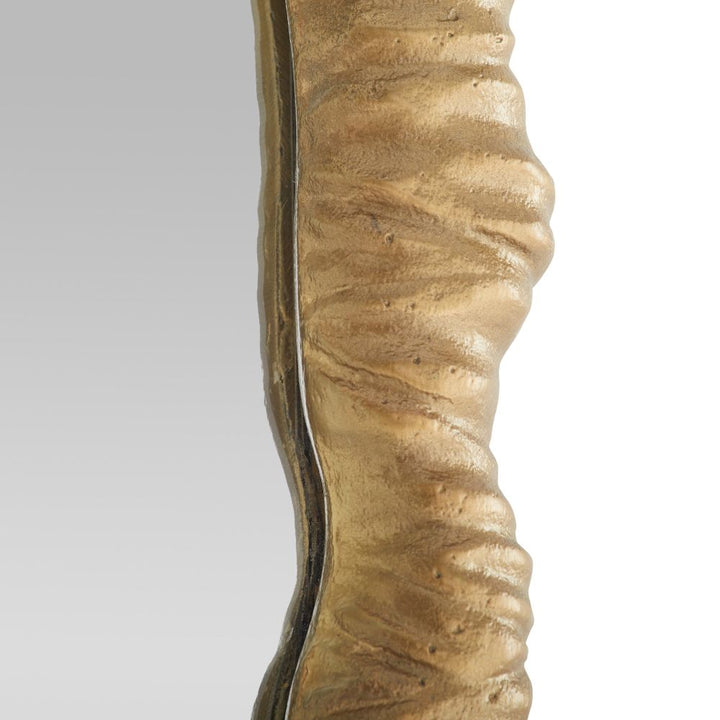 Allegra Floor Mirror - Gold