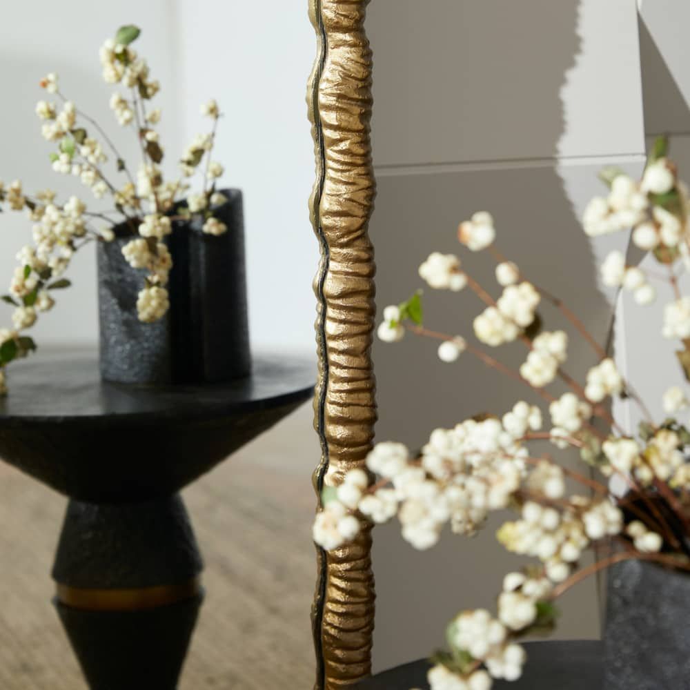 Standing Mirrors Allegra Floor Mirror - Gold