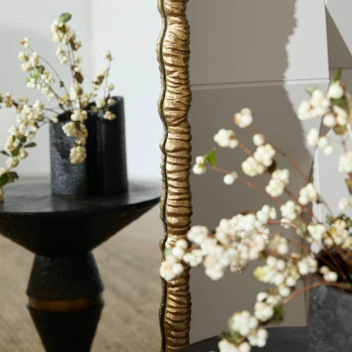 Standing Mirrors Allegra Floor Mirror - Gold