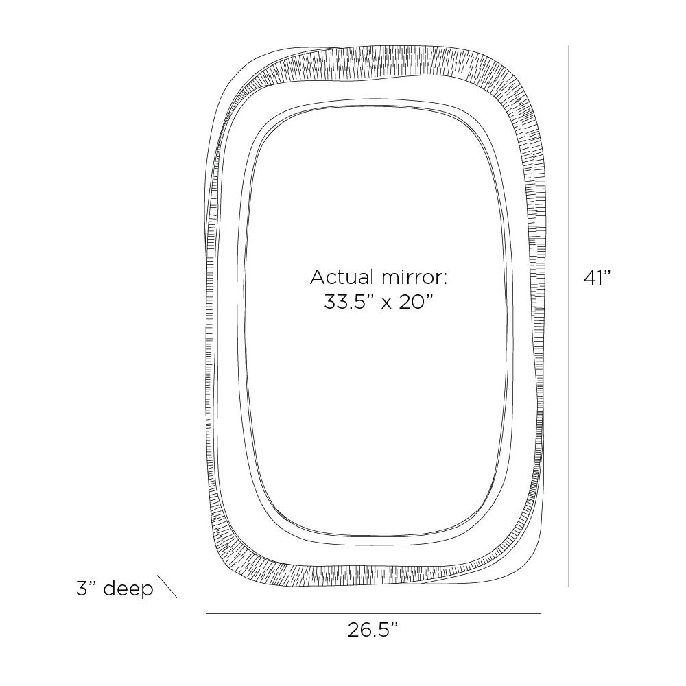 Bartos Mirror - Black
