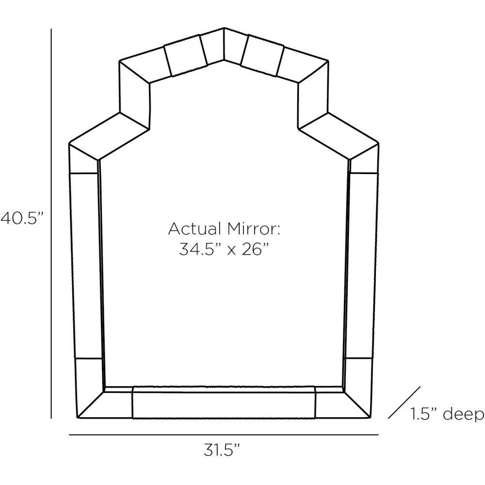 Honeywell Mirror - Black