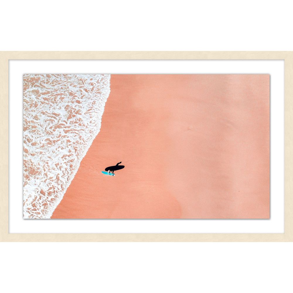 Wall Art Peach Beach