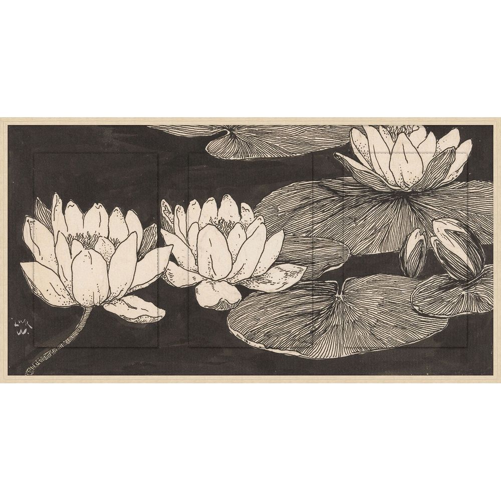 Wall Art Inked Lillies