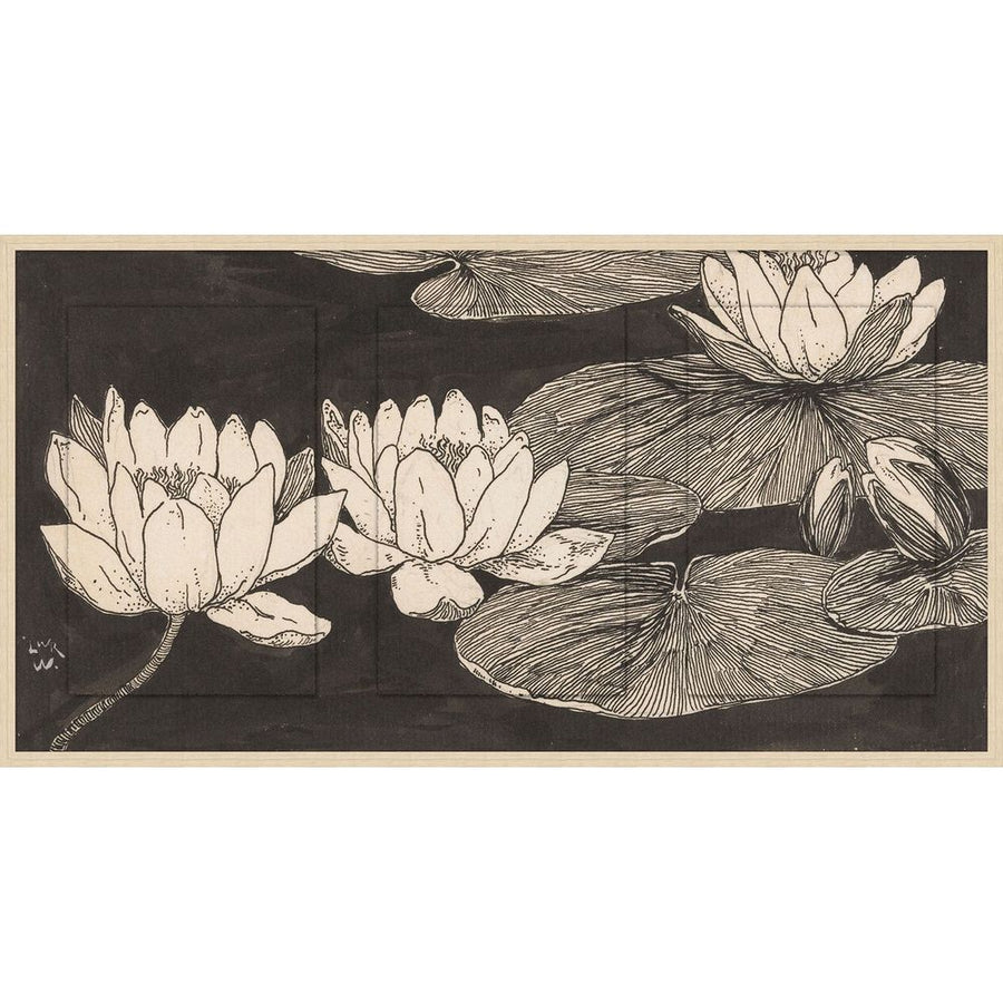 Wall Art Inked Lillies