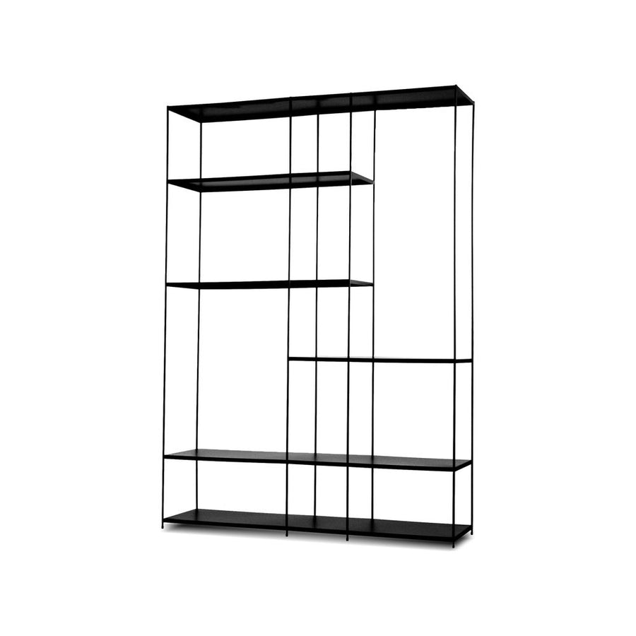 Bookcases & Etageres Etta Large Bookshelf Black Black Powder Coated Steel Frame