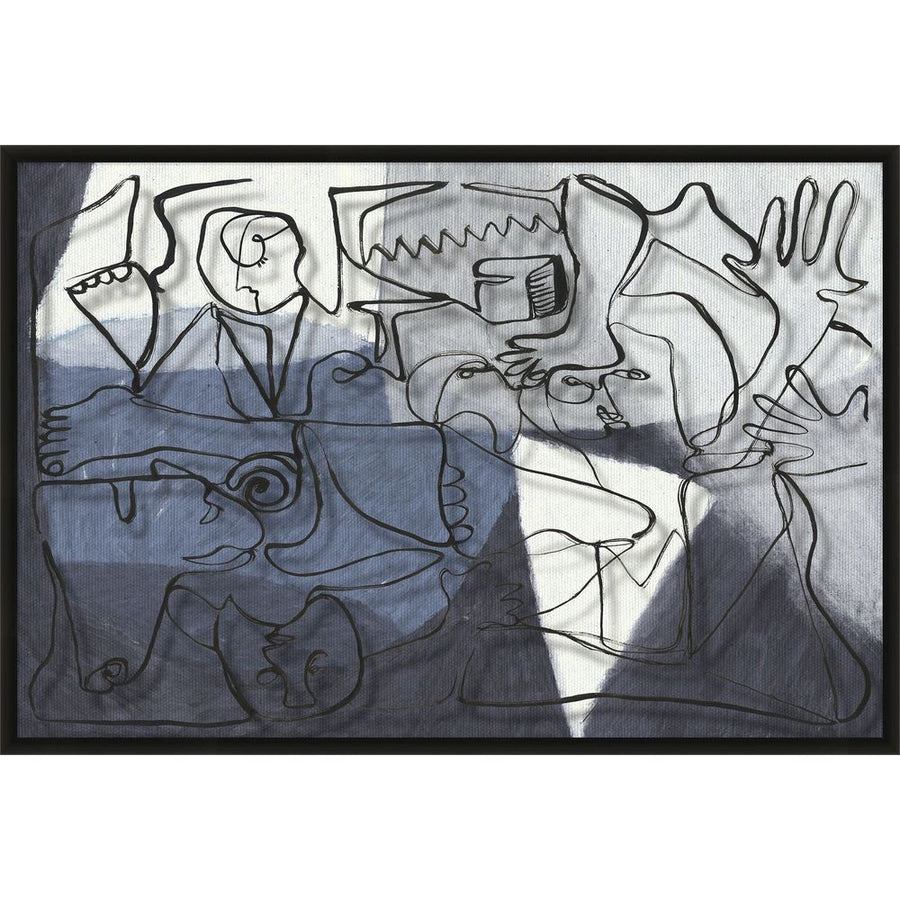 Wall Art Cubist Thoughts