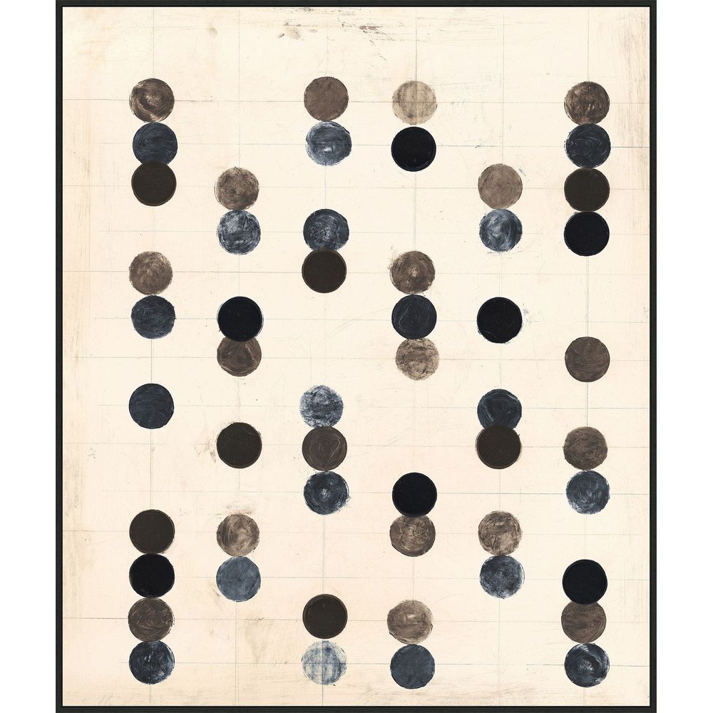 Wall Art Syncopated Grid Neutral