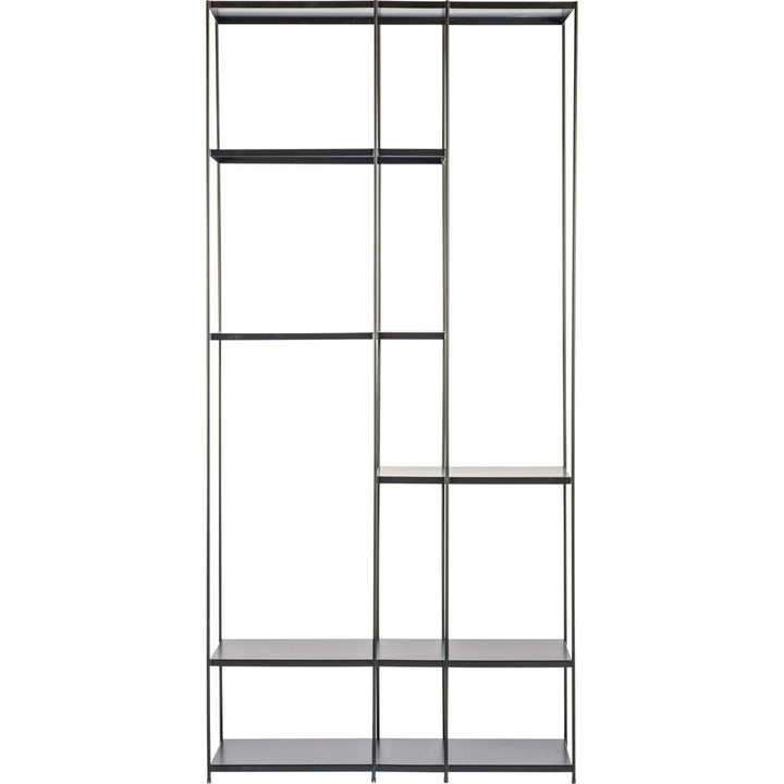 Bookcases & Etageres Etta Tall Bookshelf Black Black Powder Coated Steel Frame