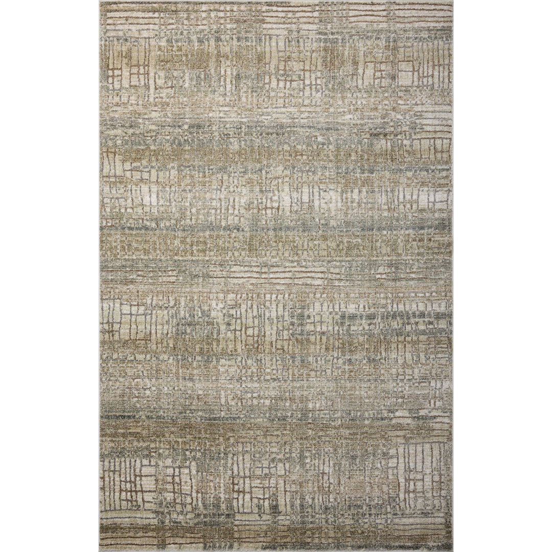 Loloi Wyatt Lagoon / Natural 18" x 18" Sample Rug