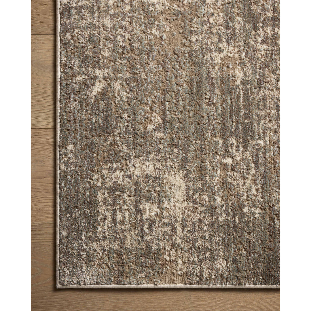 Loloi Wyatt Granite / Natural 18" x 18" Sample Rug