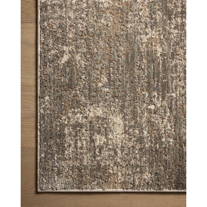 Loloi Wyatt Granite / Natural 18" x 18" Sample Rug