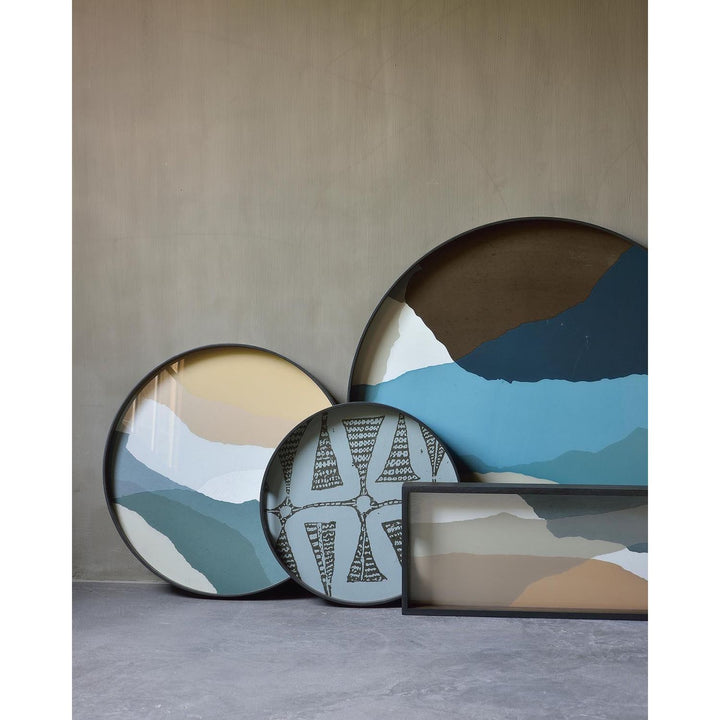 Wabi Sabi Glass Tray - lifestyle