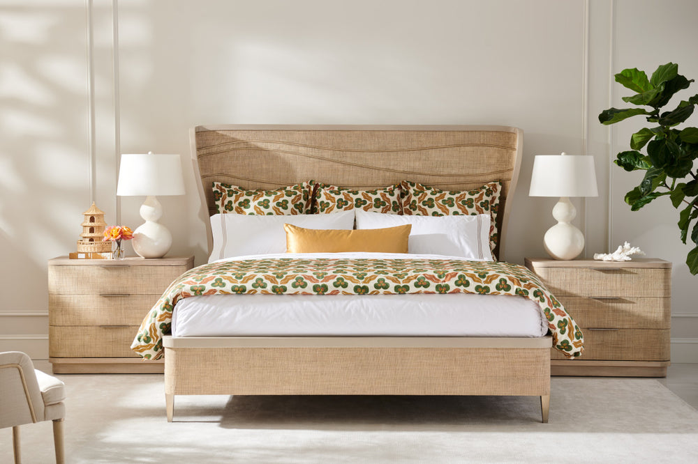 Seiche Woven Wing Wave Bed-Jonathan Charles-JCHARLES-001-1-130-GRC-Beds-2-France and Son