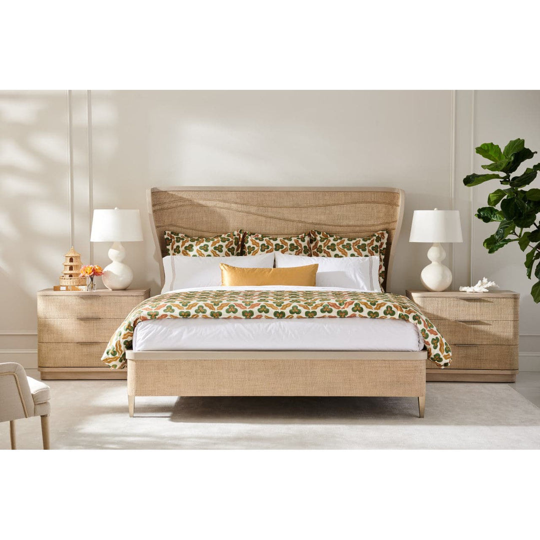 Seiche Woven Wing Wave Bed-Jonathan Charles-JCHARLES-001-1-130-GRC-Beds-2-France and Son