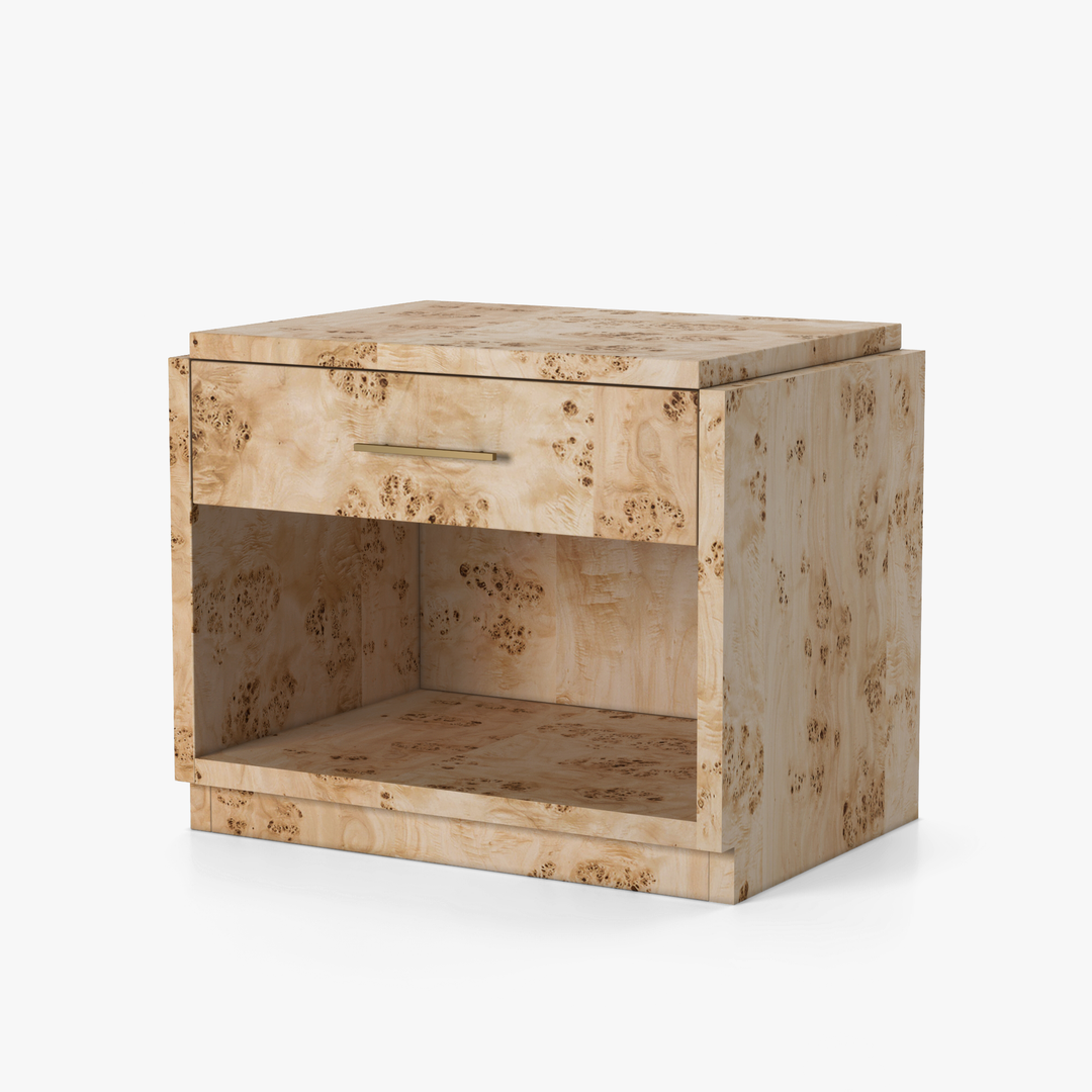 Co.House Wesley Burl Nightstand
