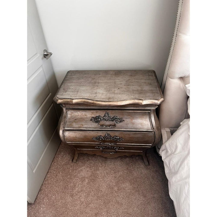 Nightstands Sanctuary Nightstand - Three Drawers Solid Wood Edge Top