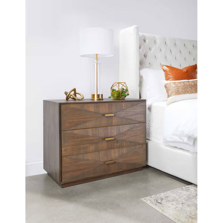 Wynn 3-Drawer Nightstand