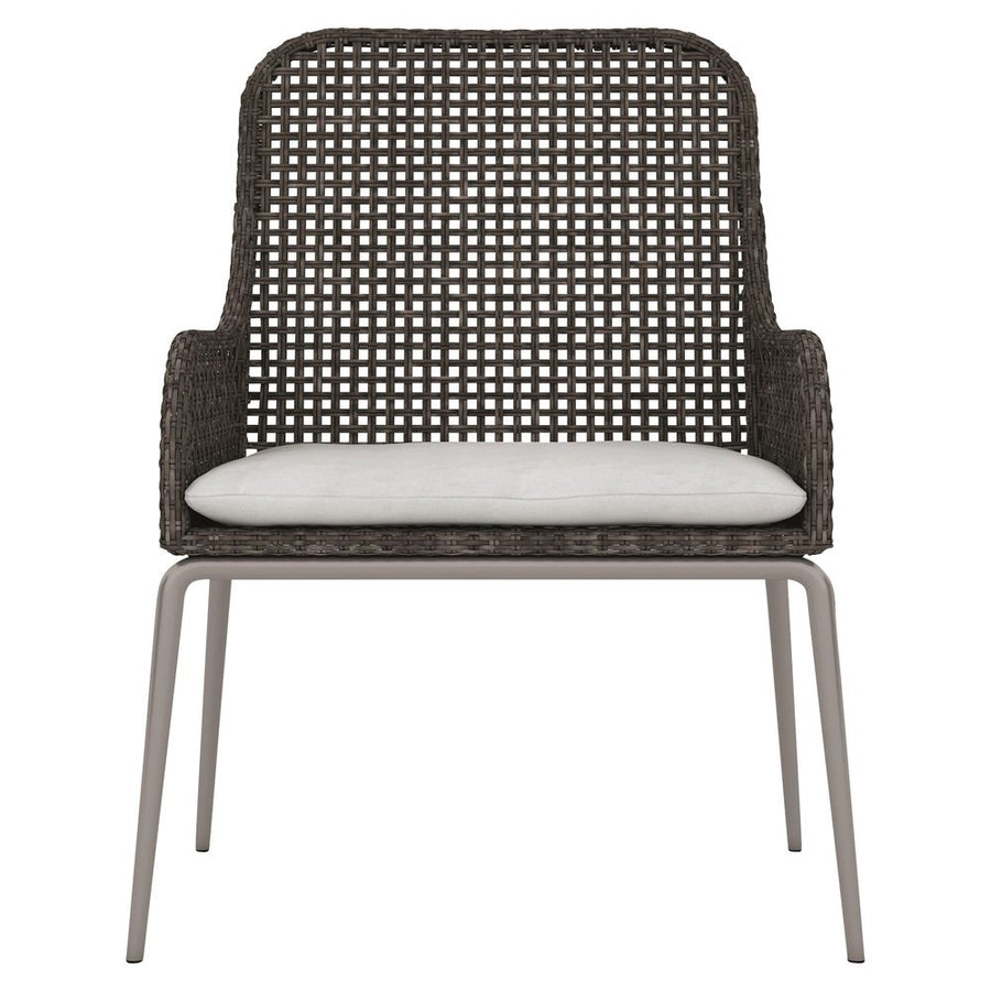 Outdoor Dining Chairs Orne Outdoor Arm Chair-Grey