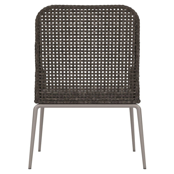 Orne Outdoor Arm Chair-Grey