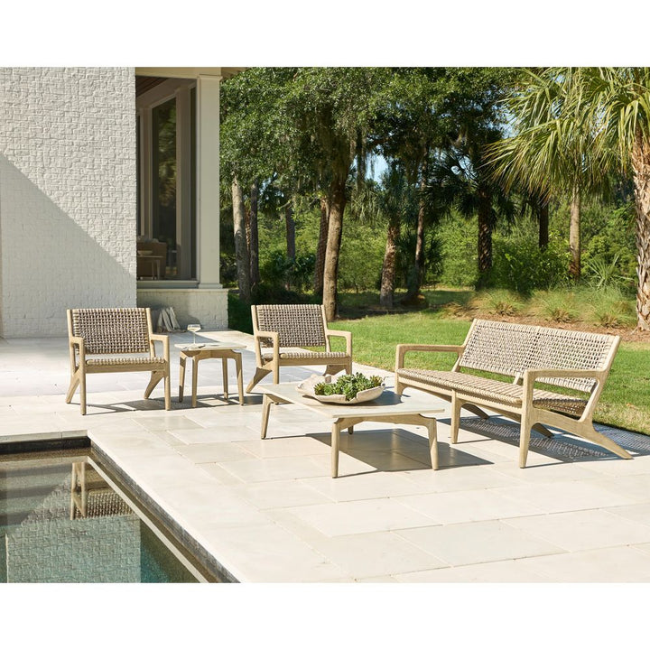 Outdoor Coffee Tables Golin Outdoor Cocktail Table-Beige