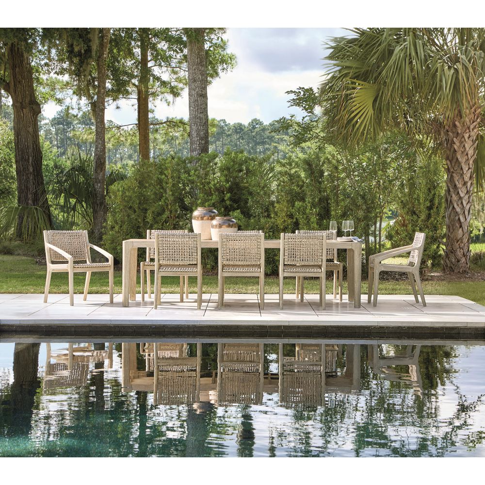 Polmon Outdoor Dining Table-Natural