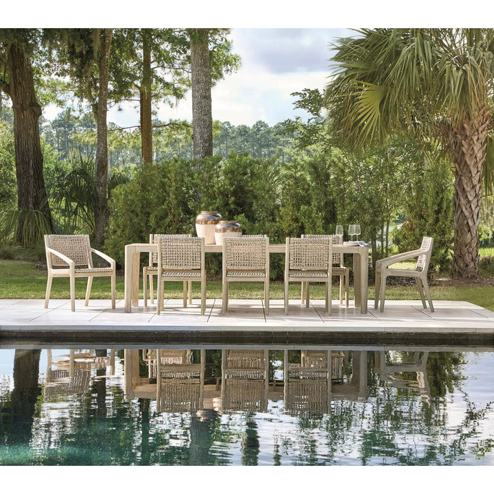 Polmon Outdoor Dining Table-Natural