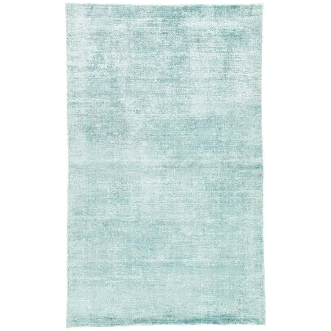 Jaipur Living Yasmin Handmade Solid Aqua Area Rug (12'X15')