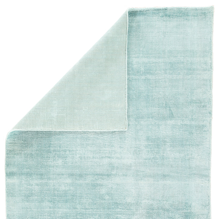 Jaipur Living Yasmin Handmade Solid Aqua Area Rug (9'X12')