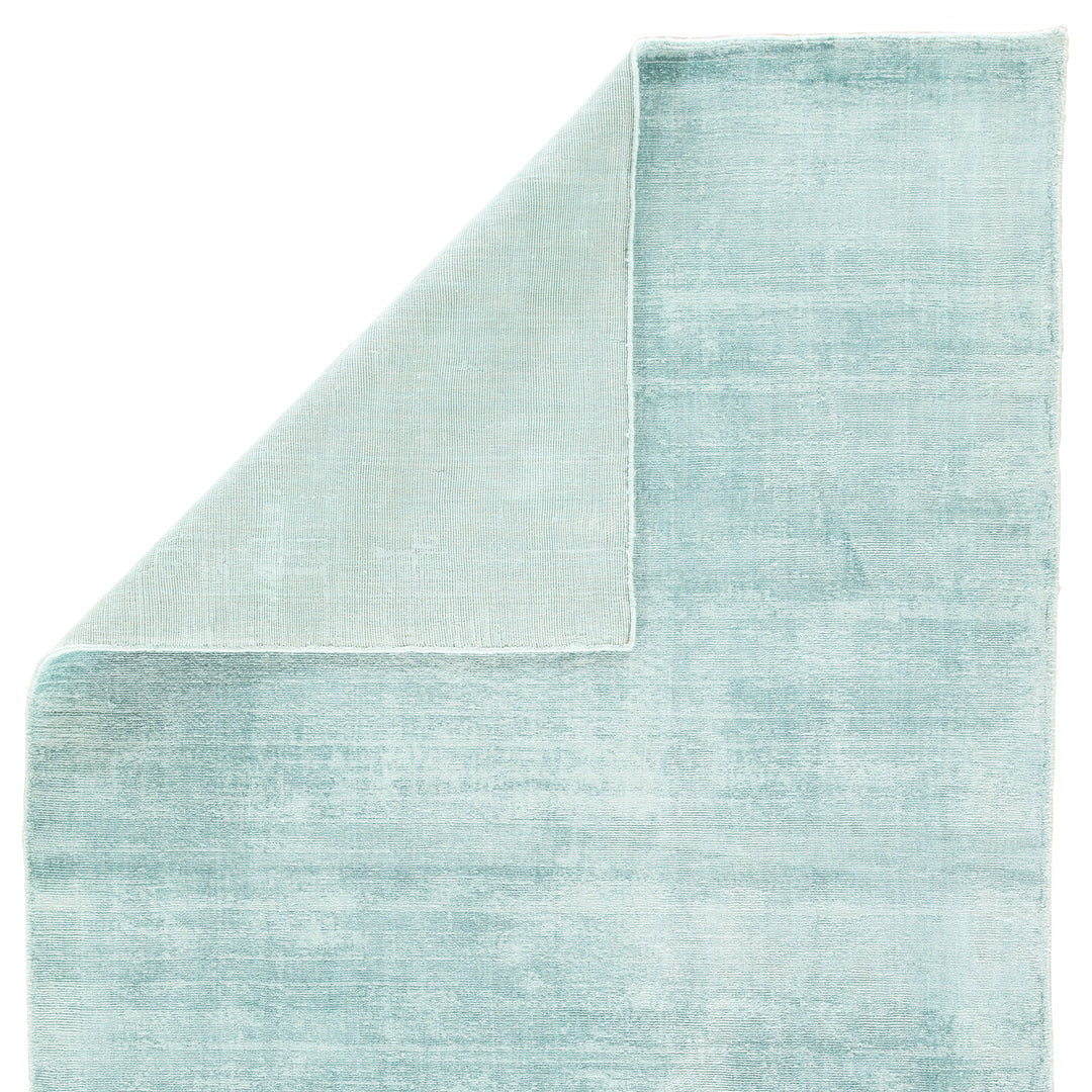 Jaipur Living Yasmin Handmade Solid Aqua Area Rug (10'X14')